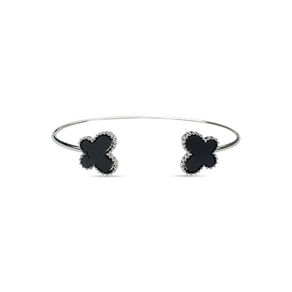 Silver Charm Cuff Bracelet - Zaivraat