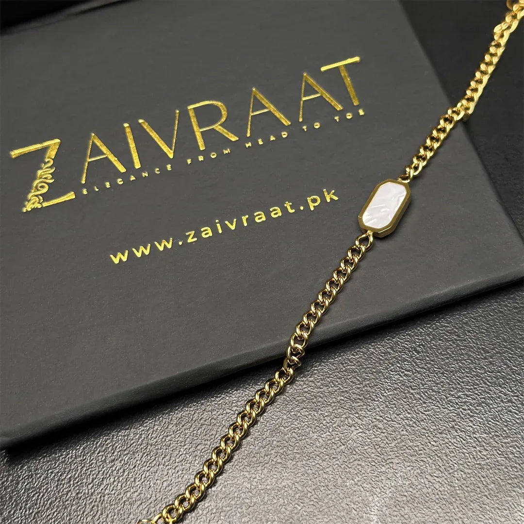 White Onyx Bracelet - Zaivraat