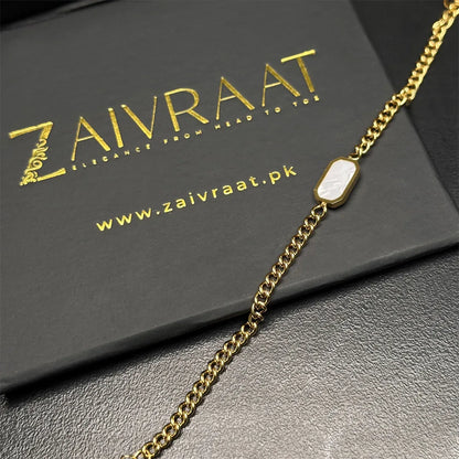 White Onyx Bracelet - Zaivraat