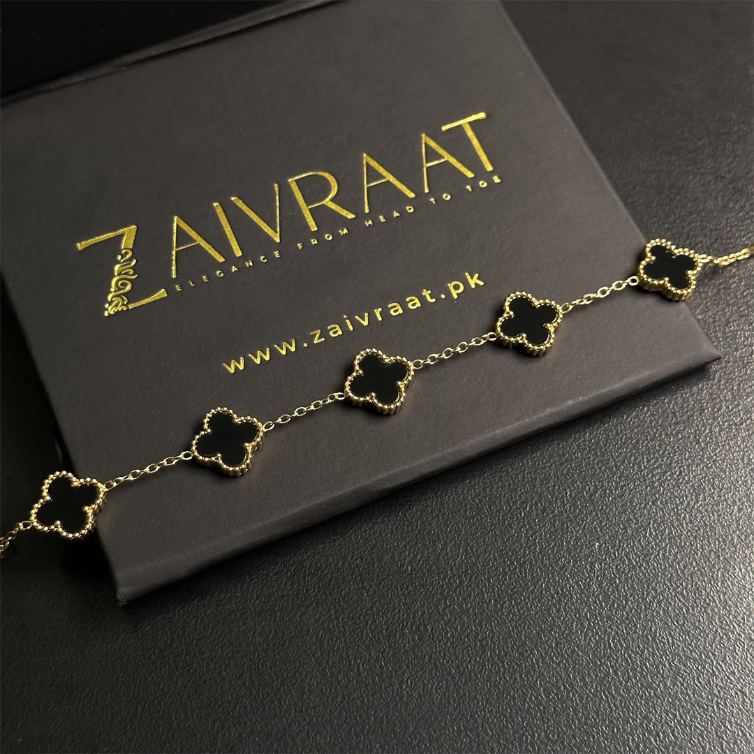 Double Side Clover Bracelet