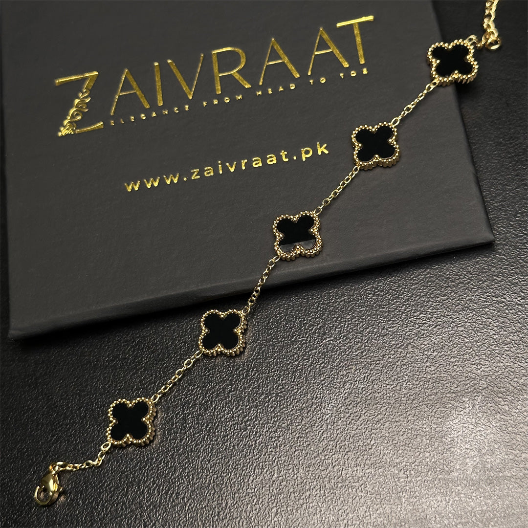 Double Side Clover Bracelet