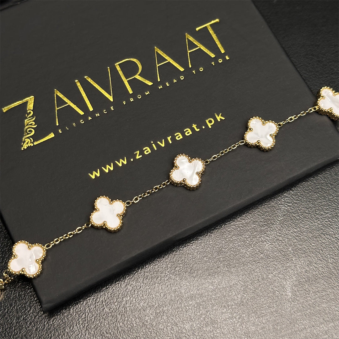 Double Side Clover Bracelet