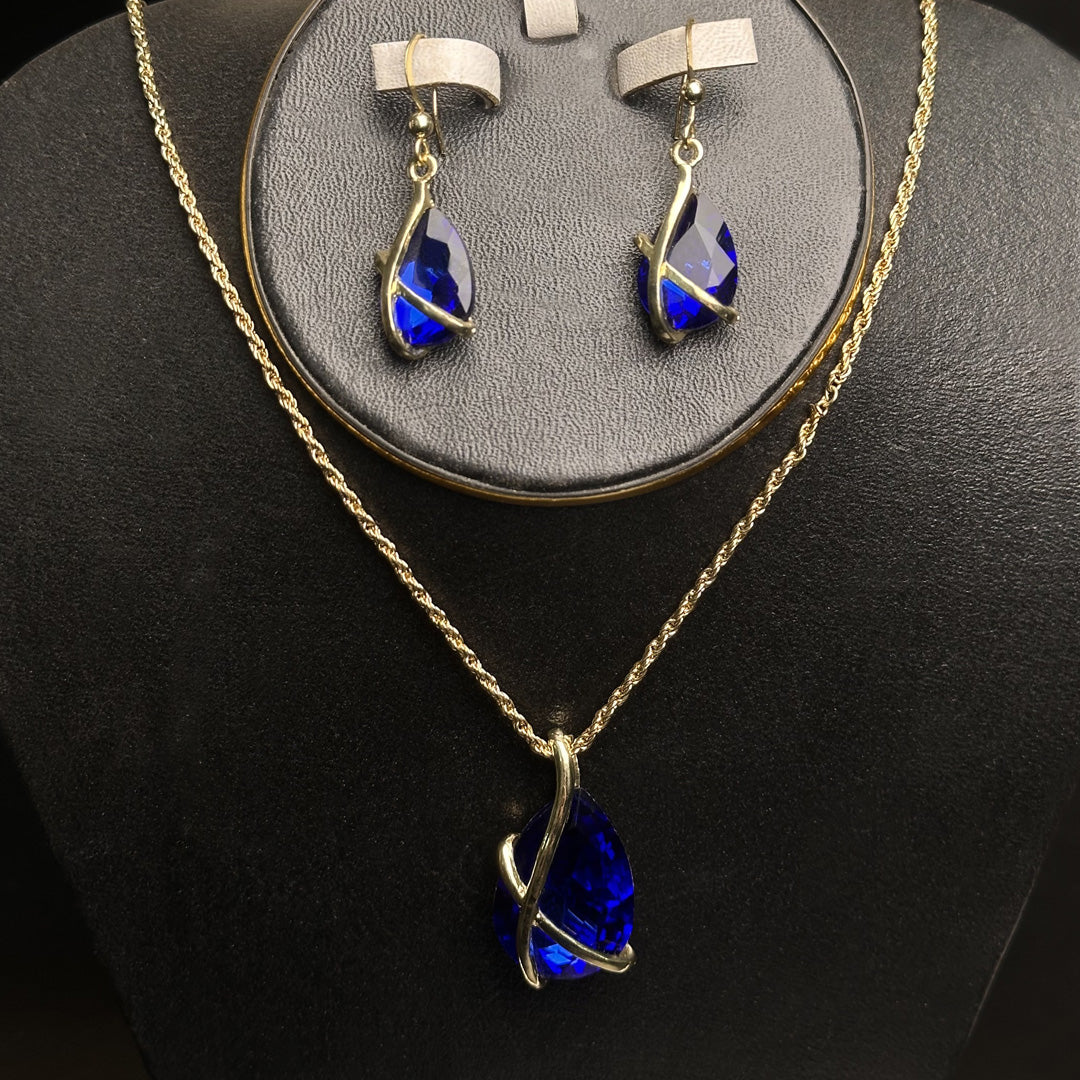 Sapphire Swirl Set