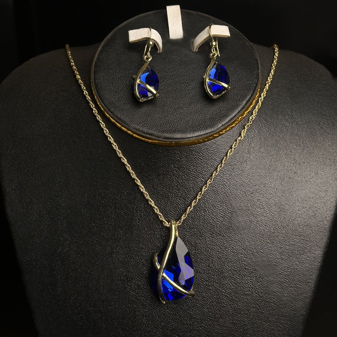 Sapphire Swirl Set