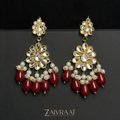 Arooj - Kundan (Red) - Zaivraat