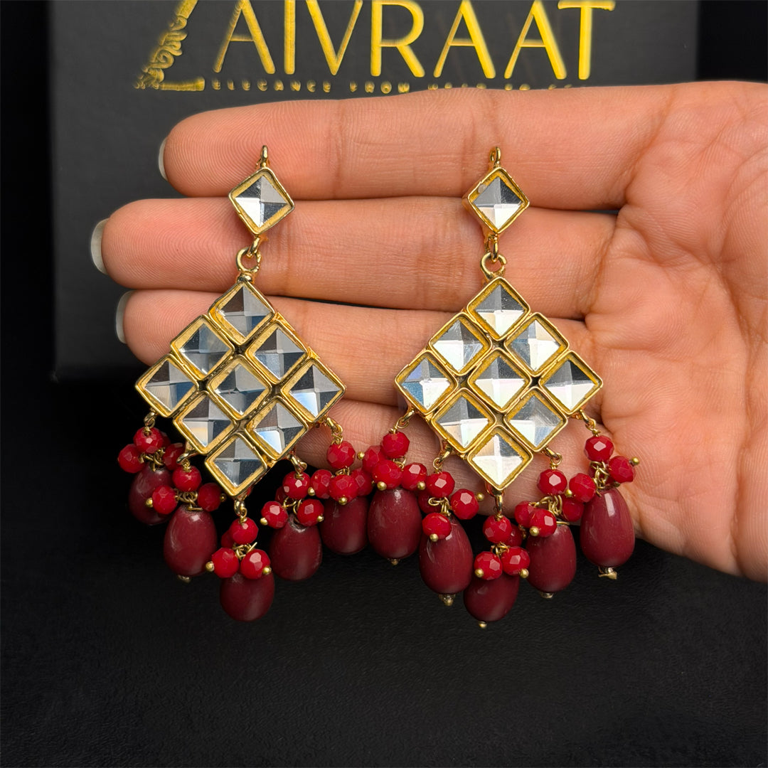 Enam - Kundan (Red)