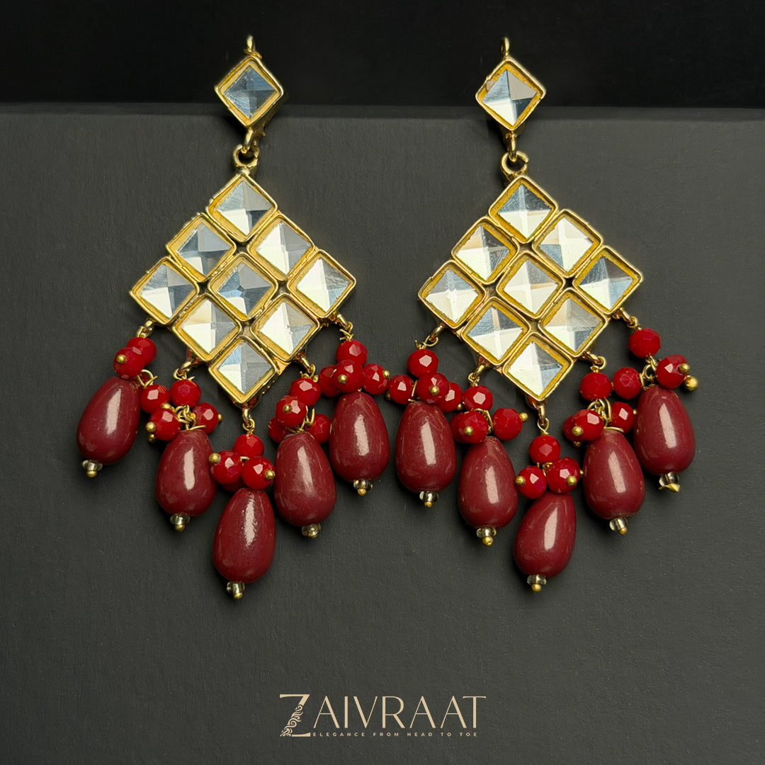 Enam - Kundan (Red)