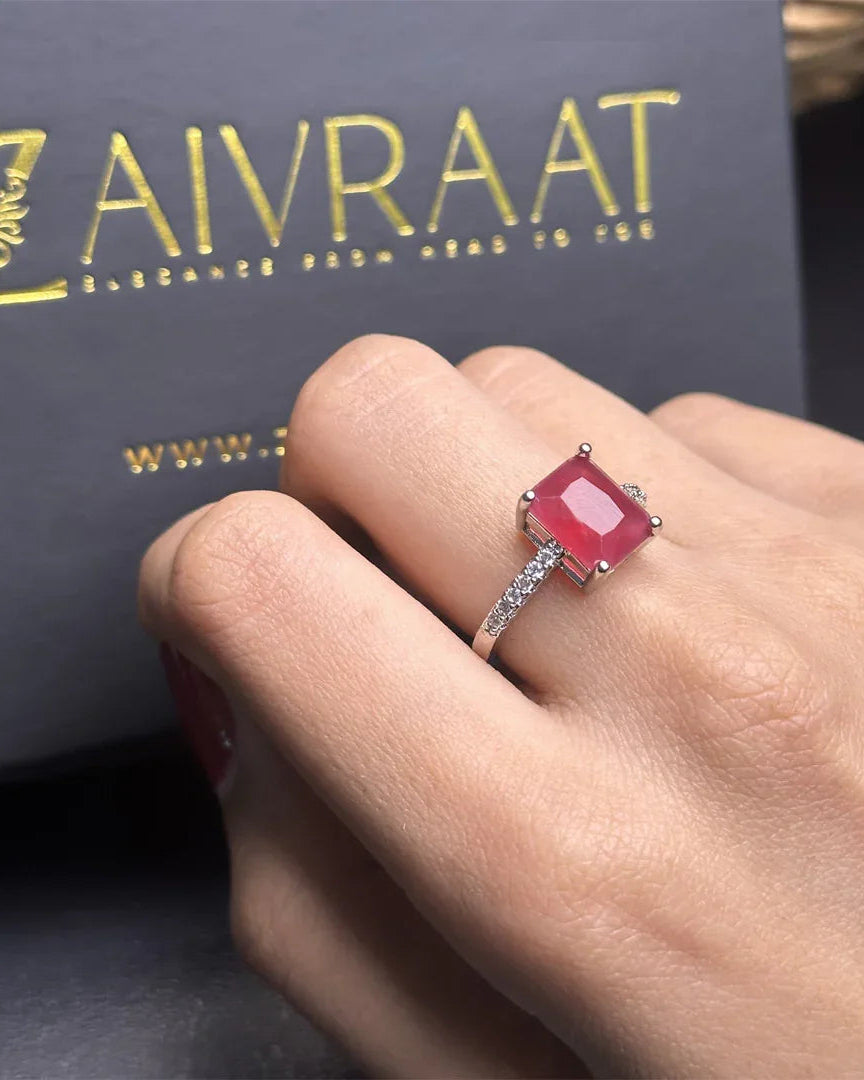 Petal (Silver - Red) - Zaivraat
