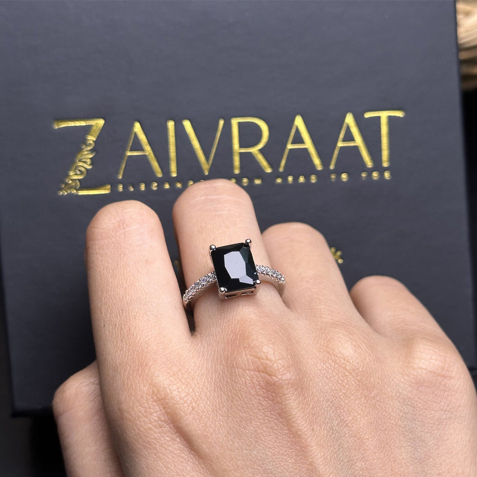 Petal (Silver - Black)