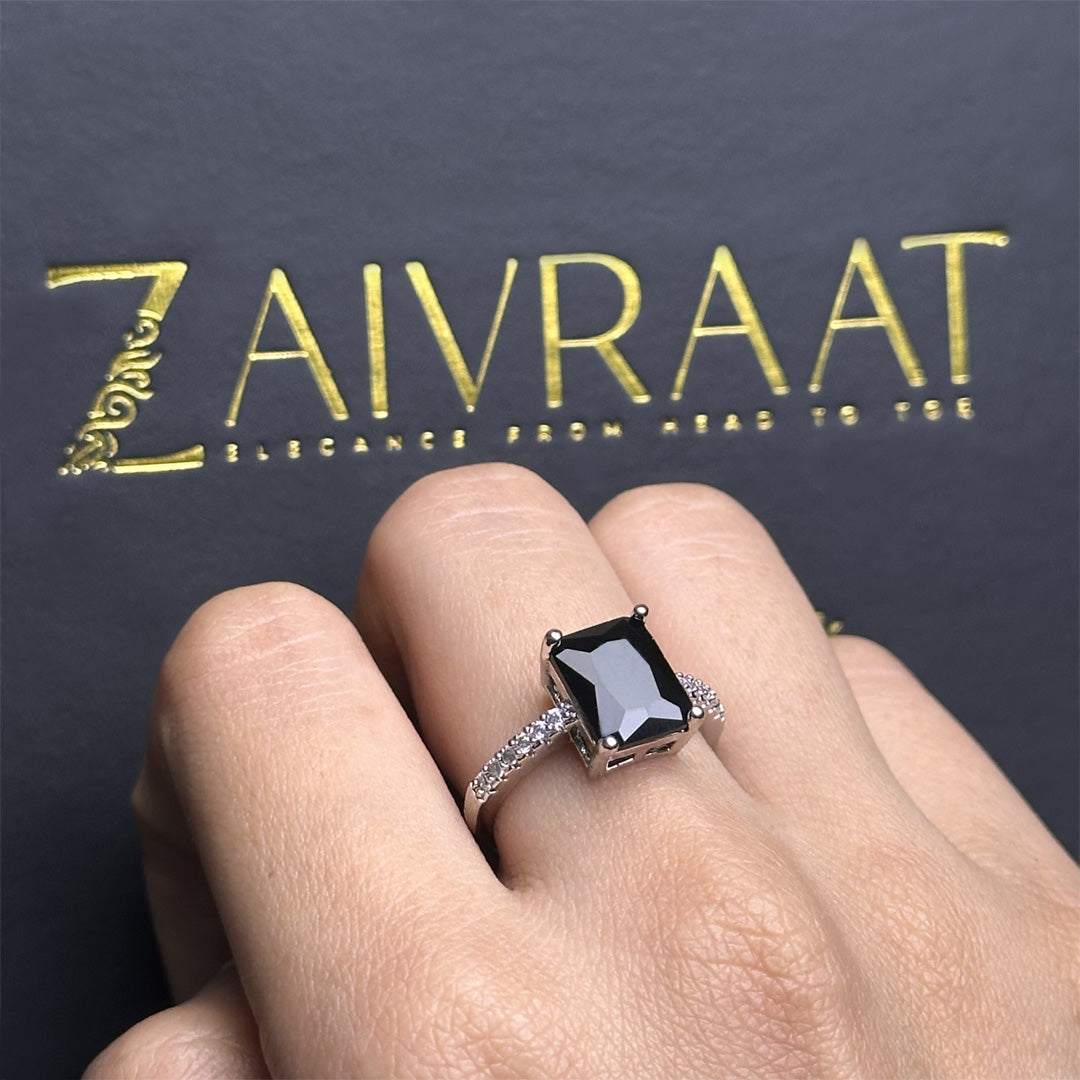 Petal (Silver - Black)