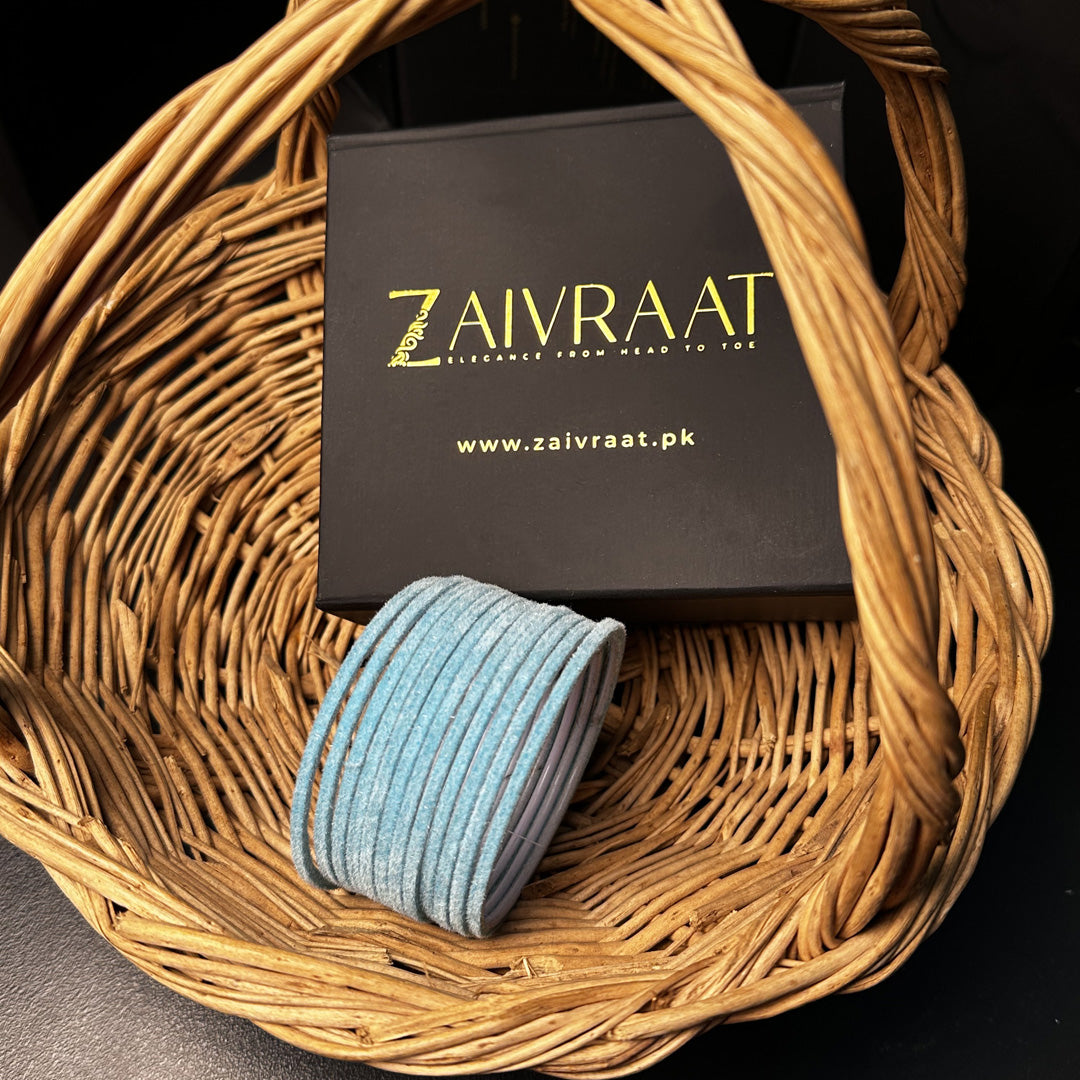 Velvet Bangle Set (Set of 12)