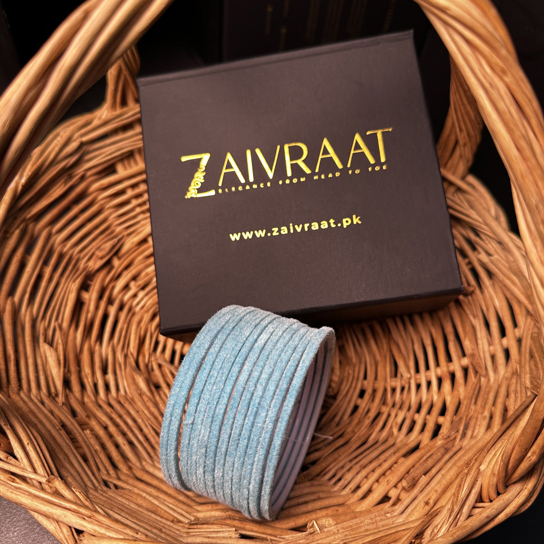 Velvet Bangle Set (Set of 12)