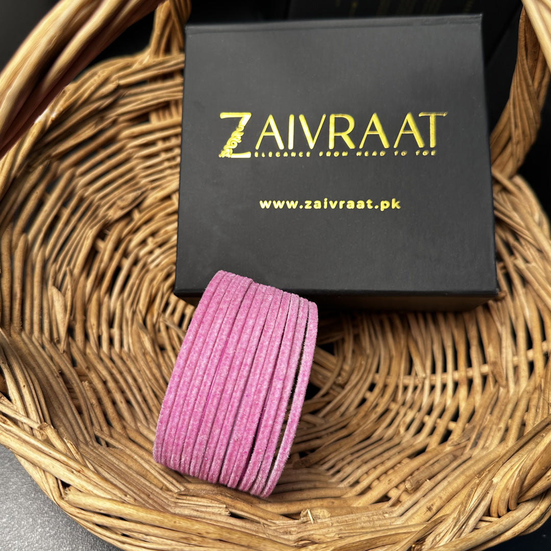 Velvet Bangle Set (Set of 12)