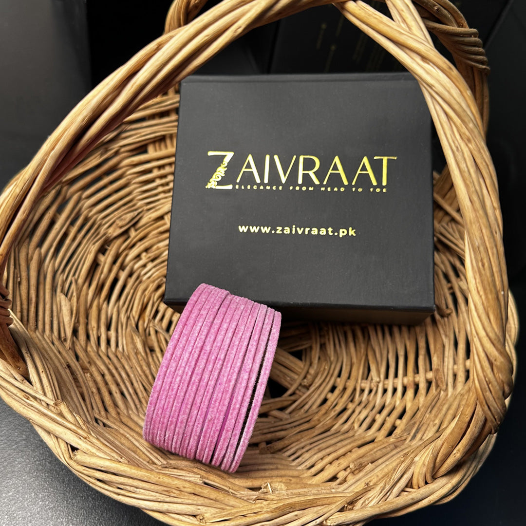 Velvet Bangle Set (Set of 12)