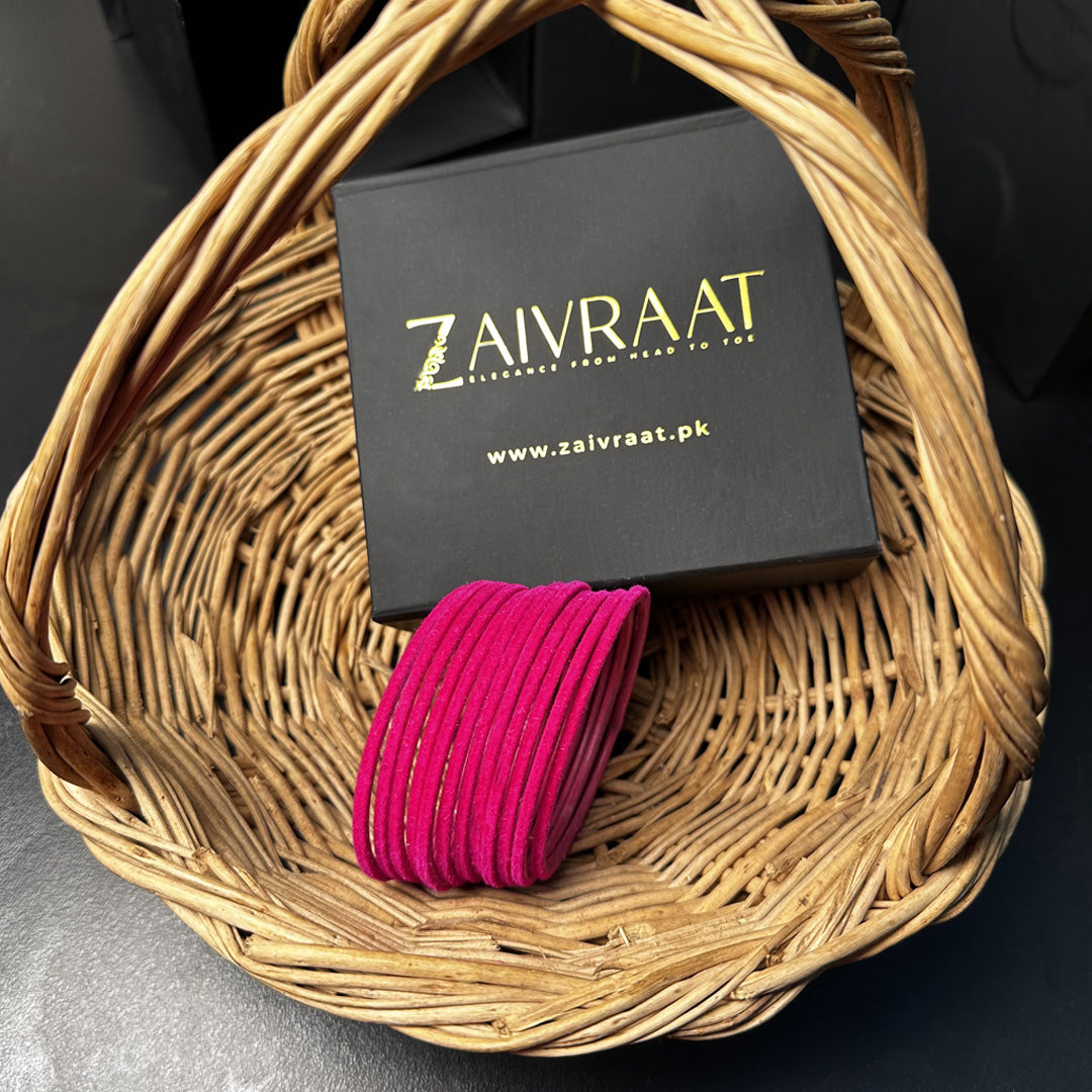 Velvet Bangle Set (Set of 12)