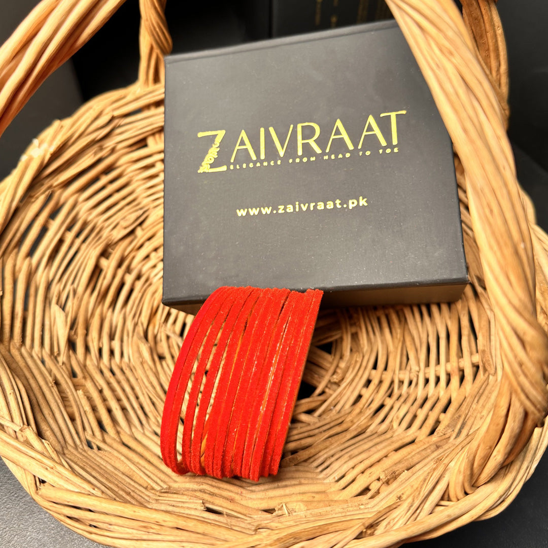 Velvet Bangle Set (Set of 12)