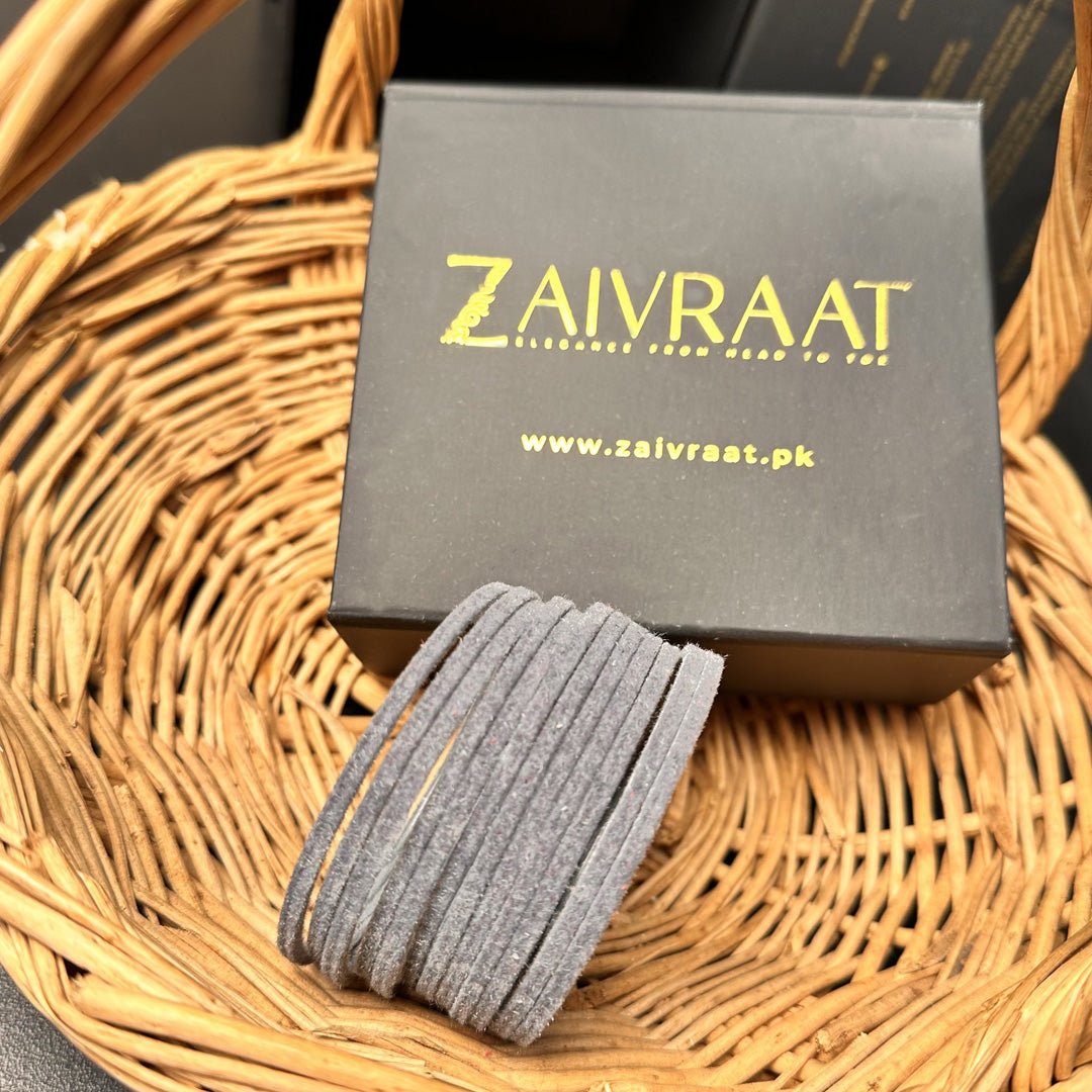 Velvet Bangle Set (Set of 12)