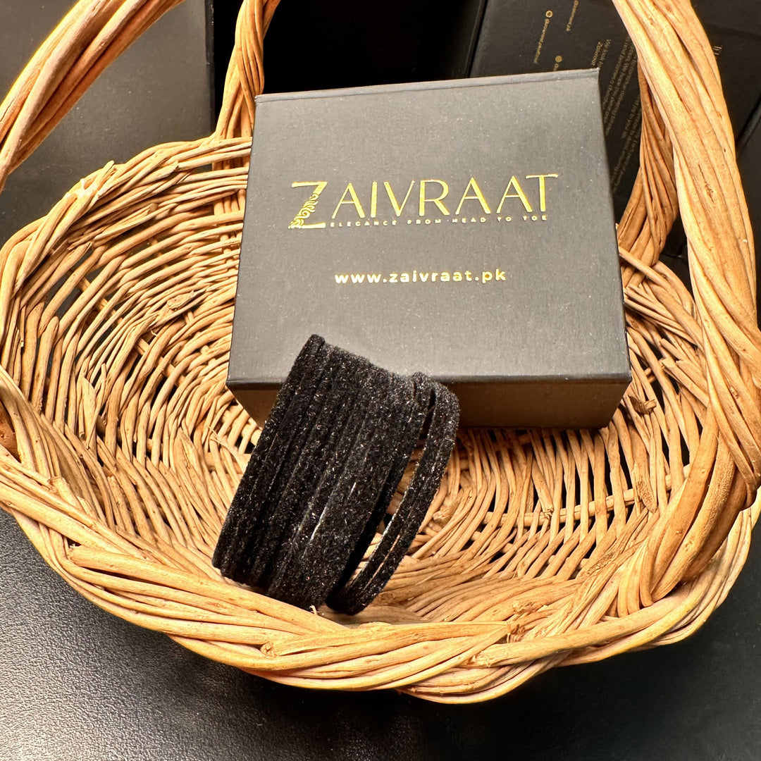 Velvet Bangle Set (Set of 12)