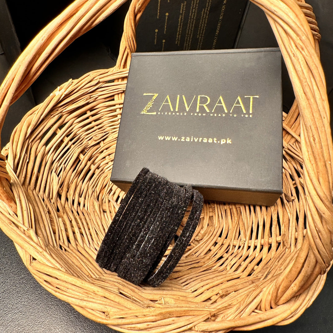 Velvet Bangle Set (Set of 12)