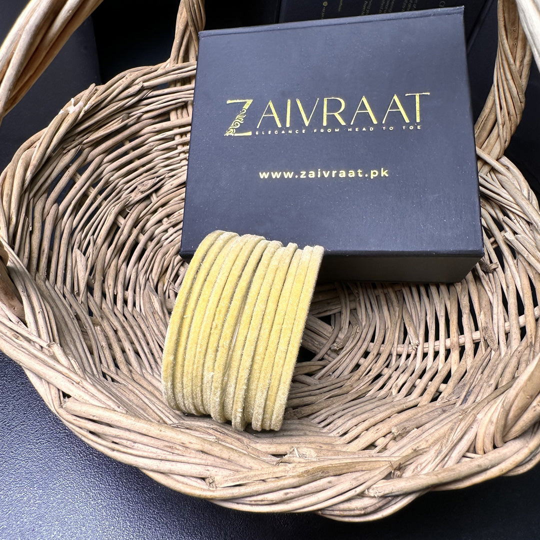 Velvet Bangle Set (Set of 12)