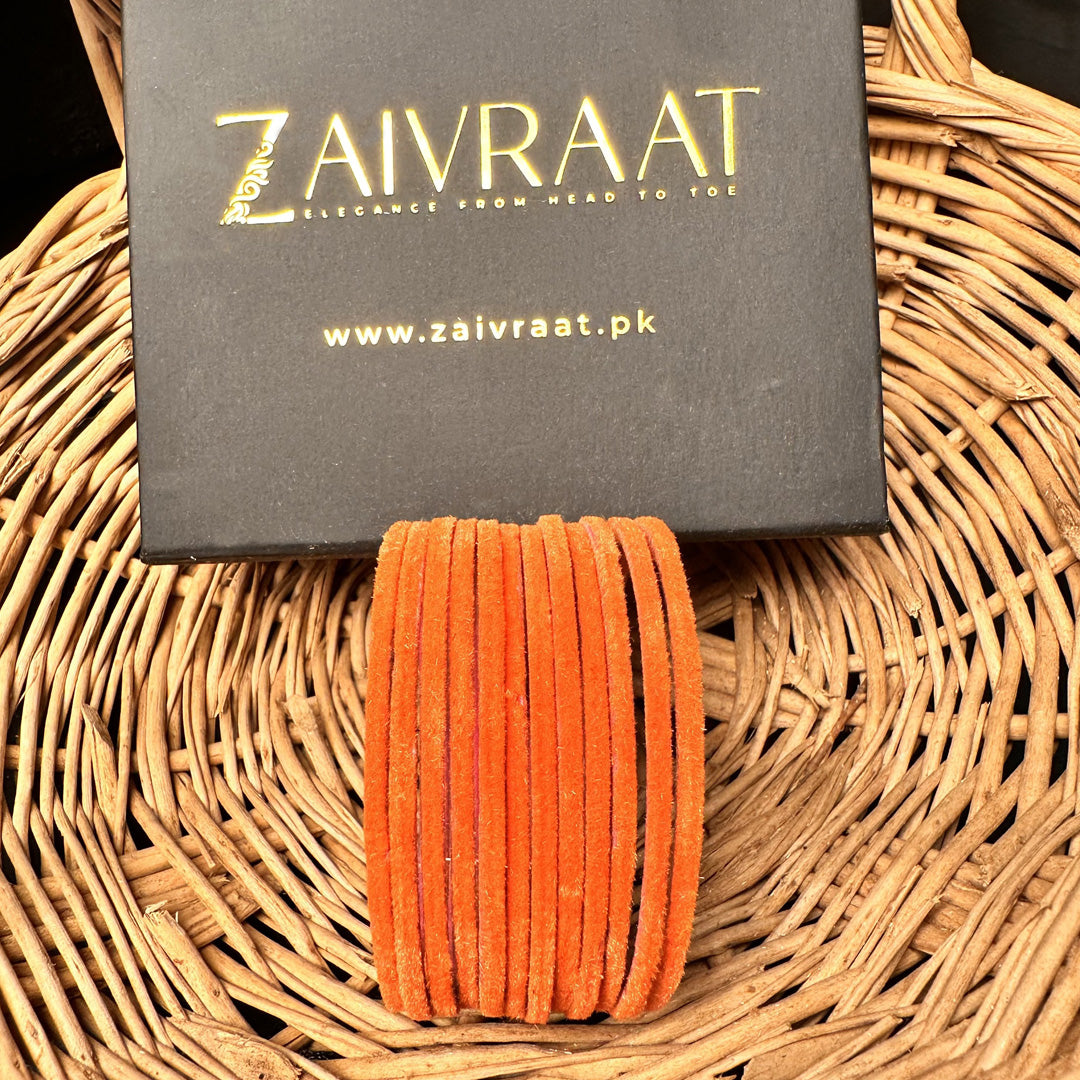 Velvet Bangle Set (Set of 12)