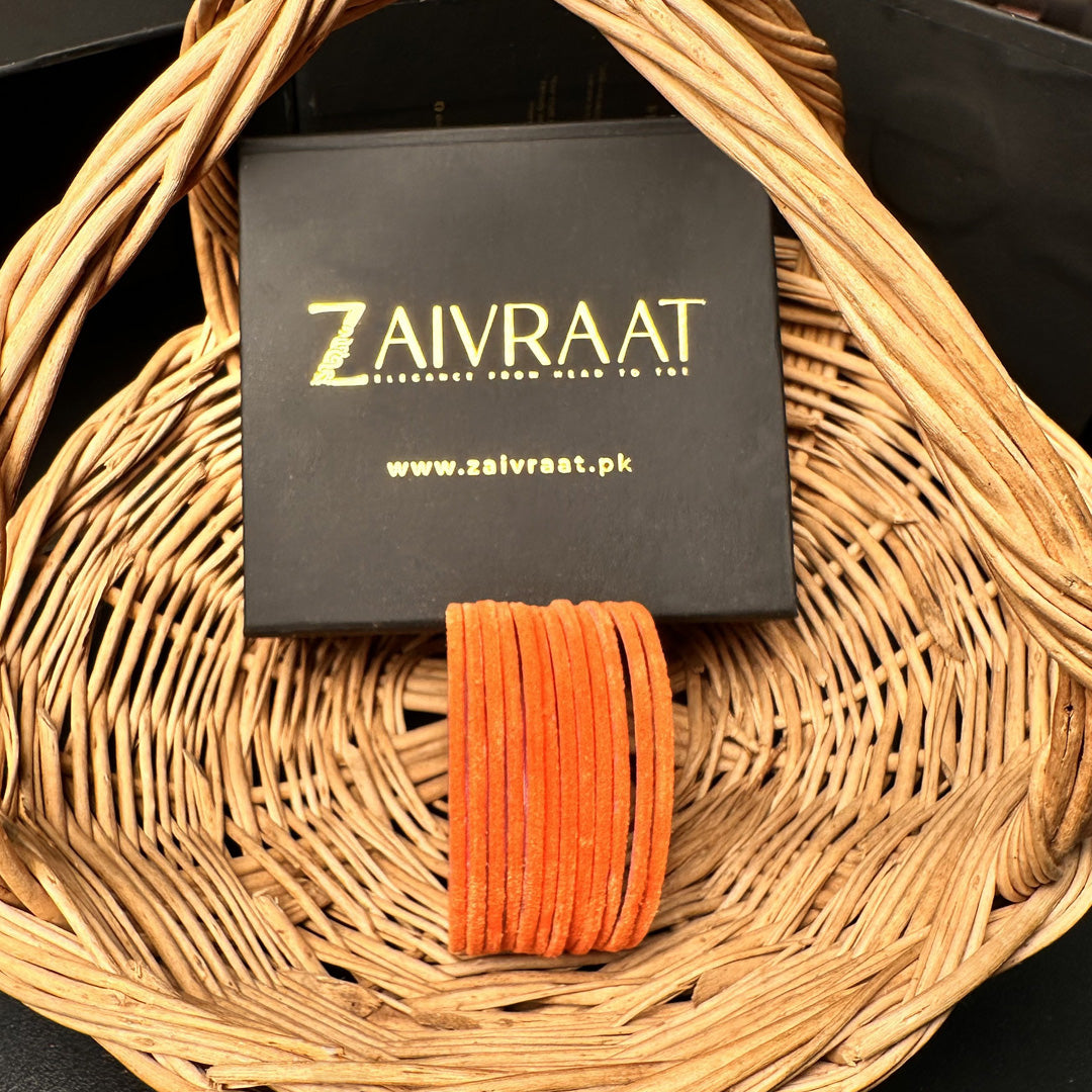 Velvet Bangle Set (Set of 12)