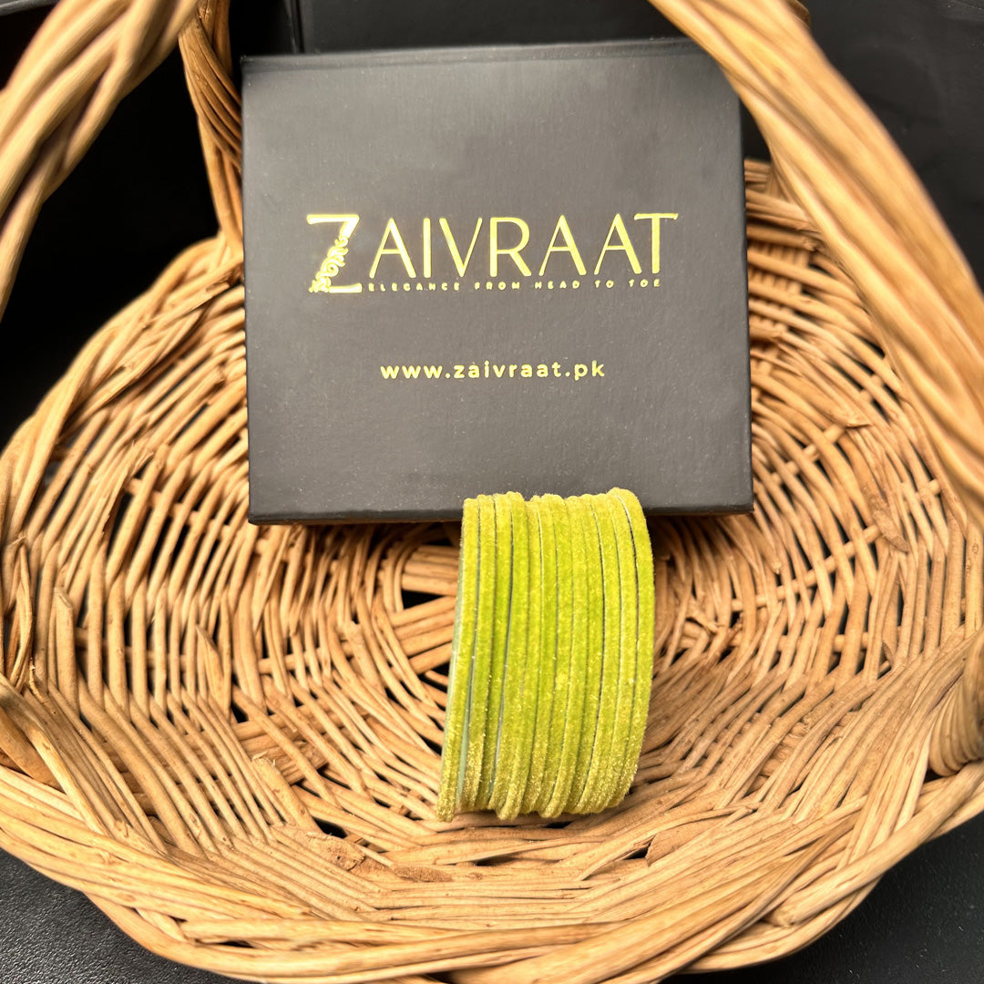 Velvet Bangle Set (Set of 12)