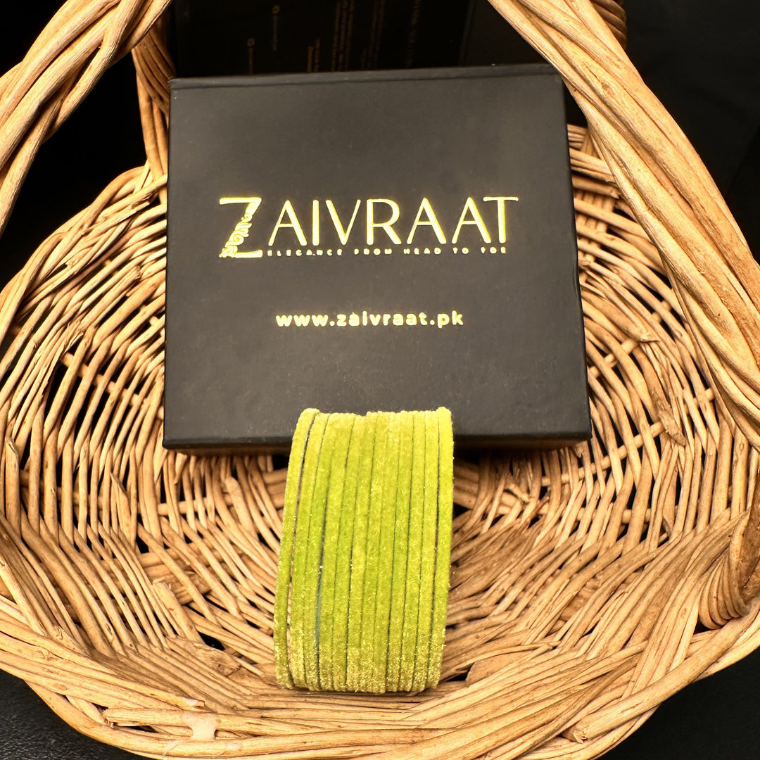 Velvet Bangle Set (Set of 12)