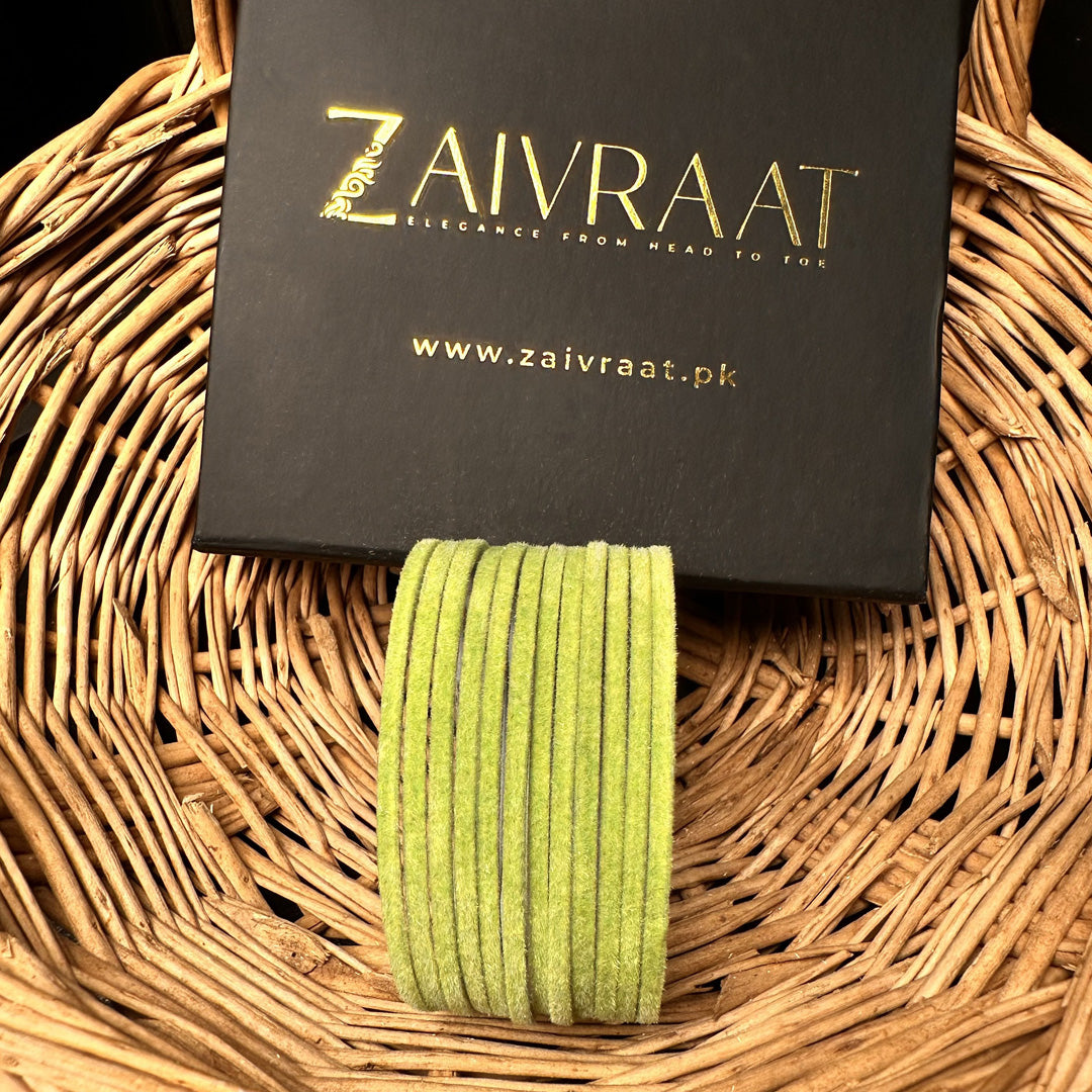 Velvet Bangle Set (Set of 12)