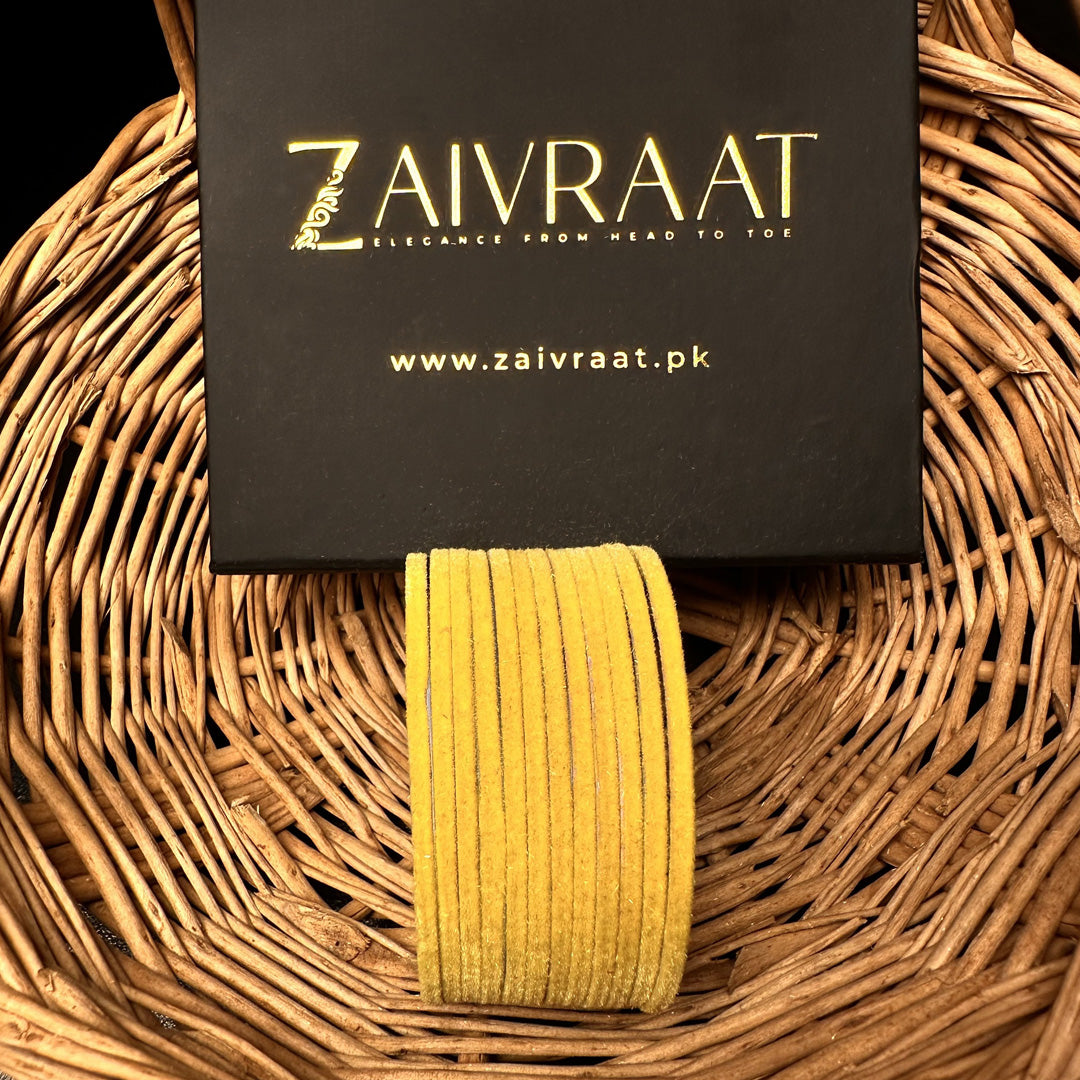 Velvet Bangle Set (Set of 12)