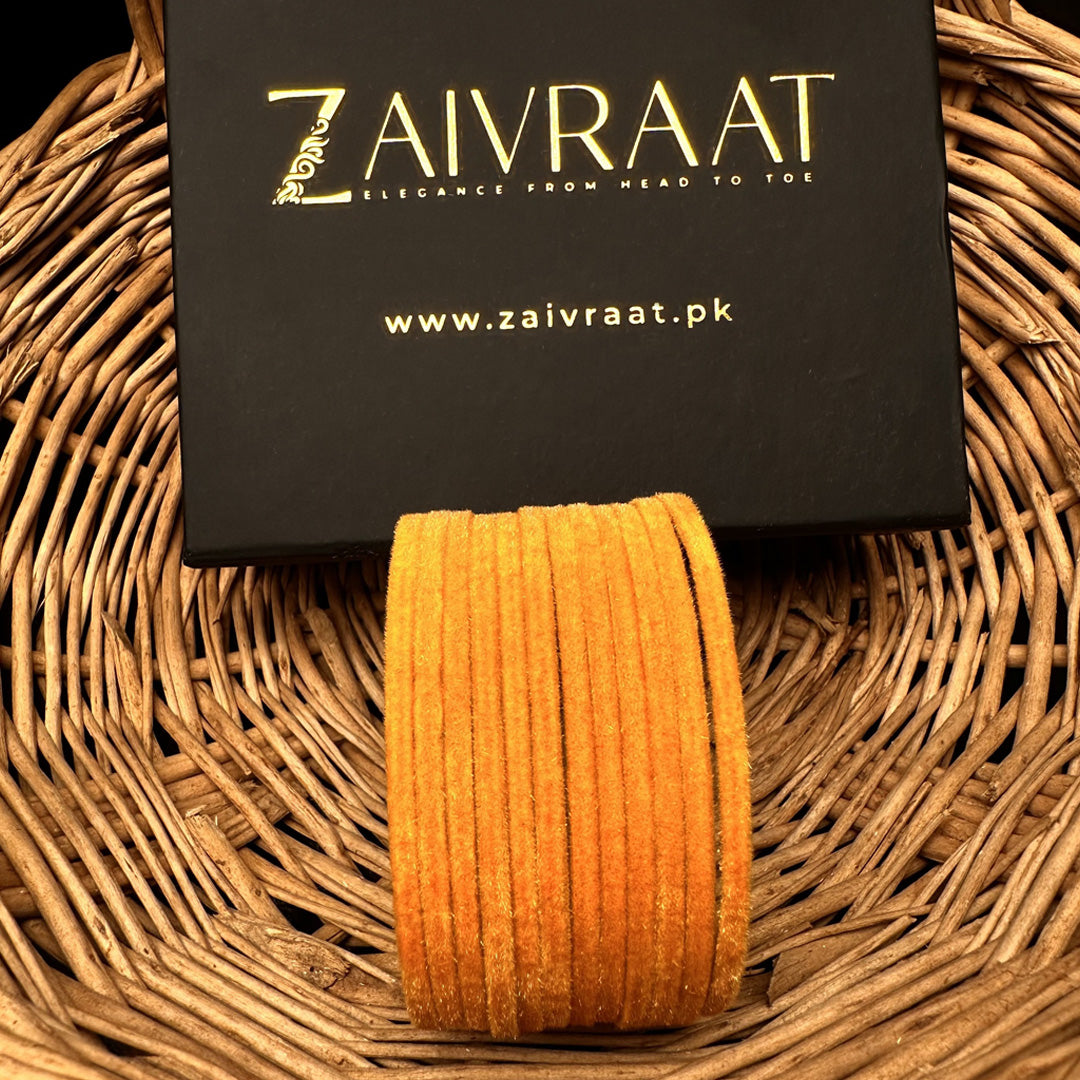 Velvet Bangle Set (Set of 12)