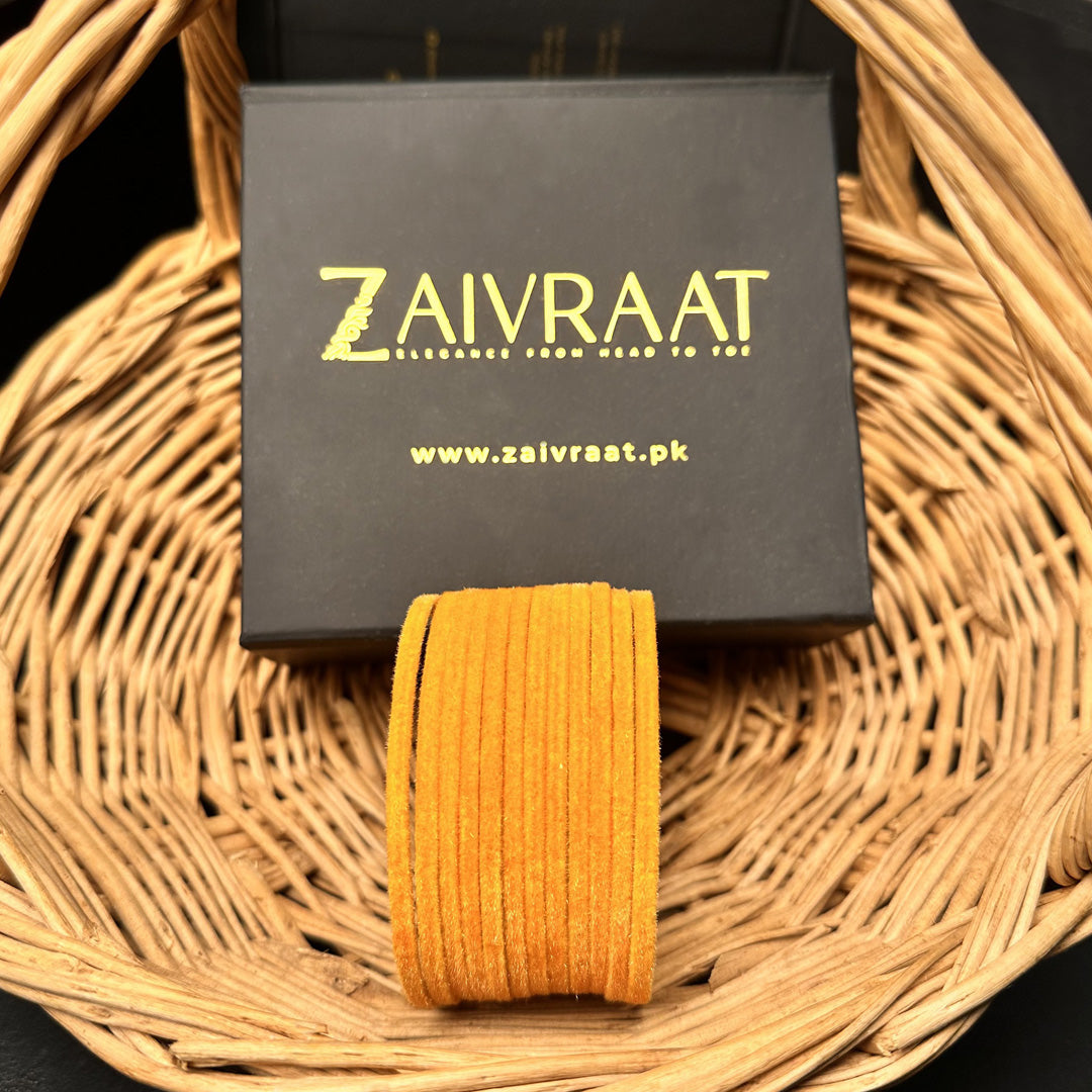 Velvet Bangle Set (Set of 12)