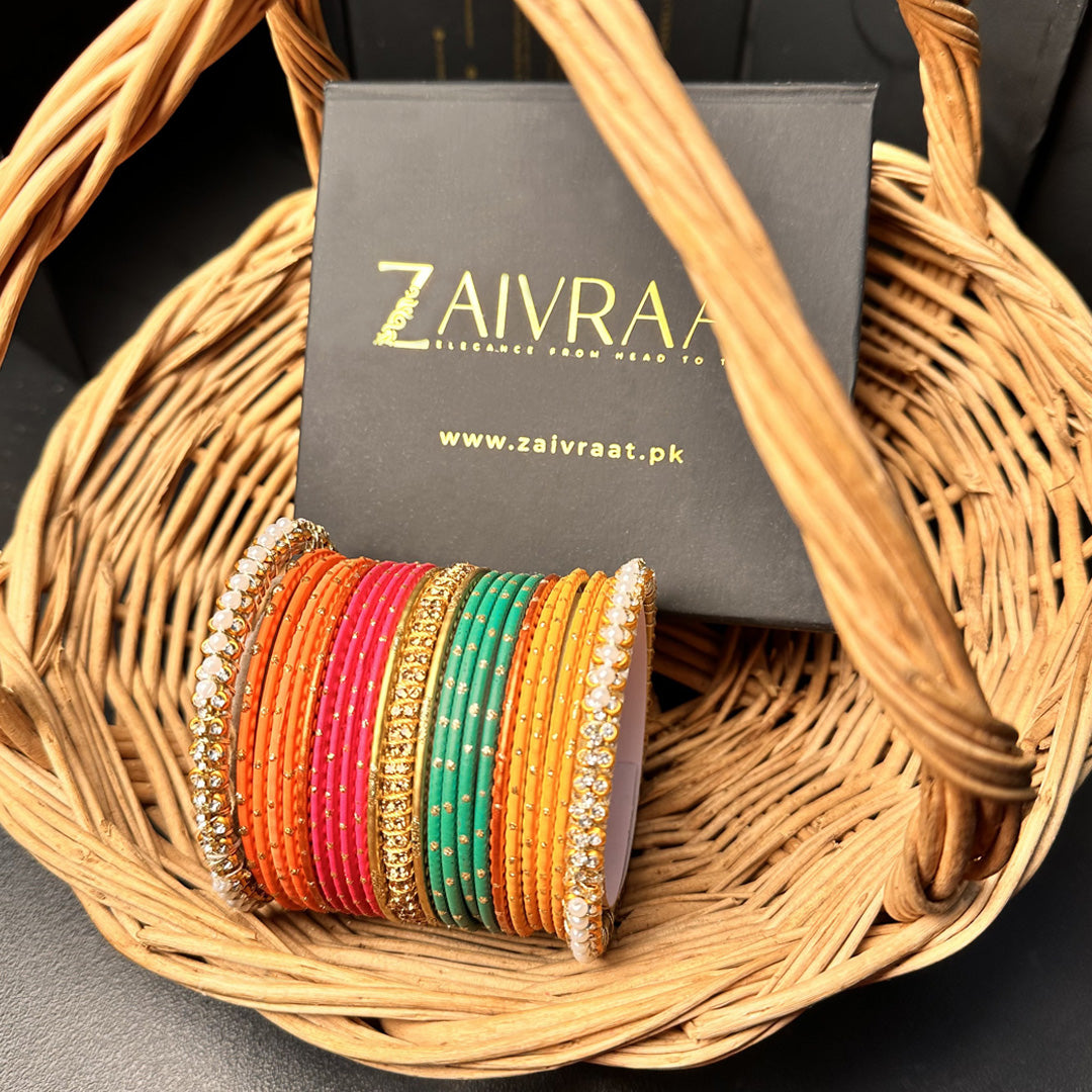 Mehndi Handmade Bangle Sets