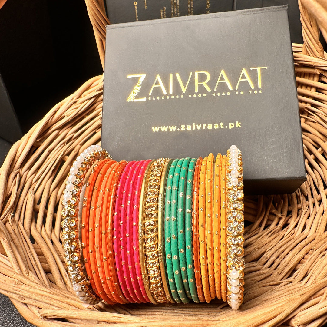 Mehndi Handmade Bangle Sets