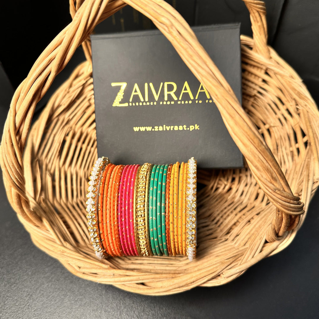 Mehndi Handmade Bangle Sets