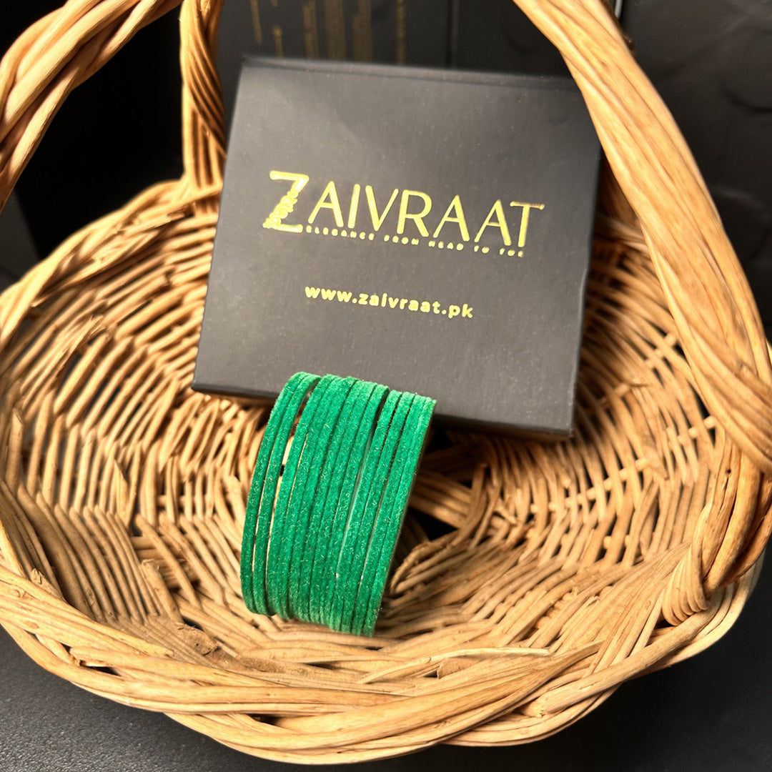 Velvet Bangle Set (Set of 12)