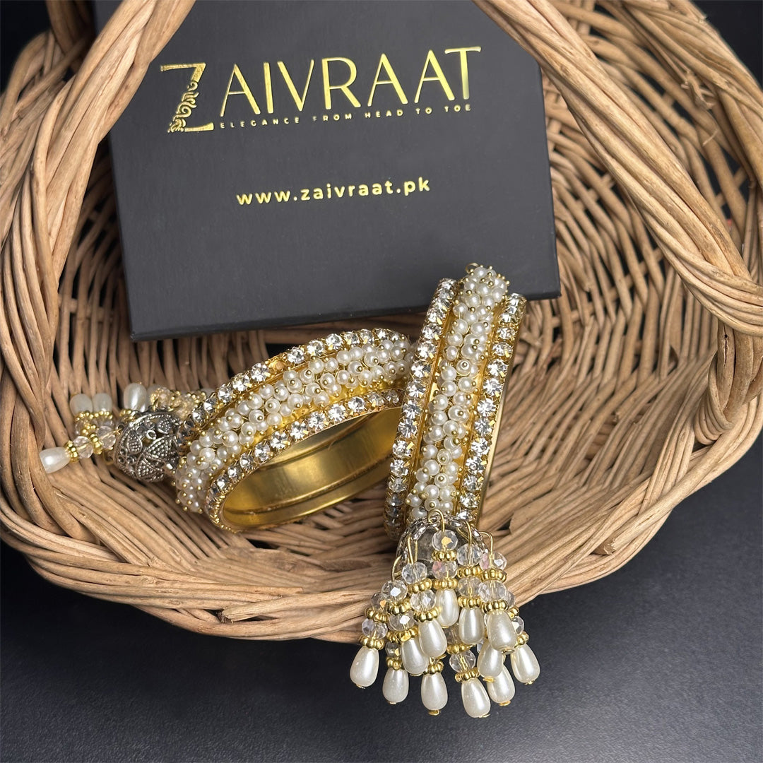 Gulzar - Crystal Karay (White)