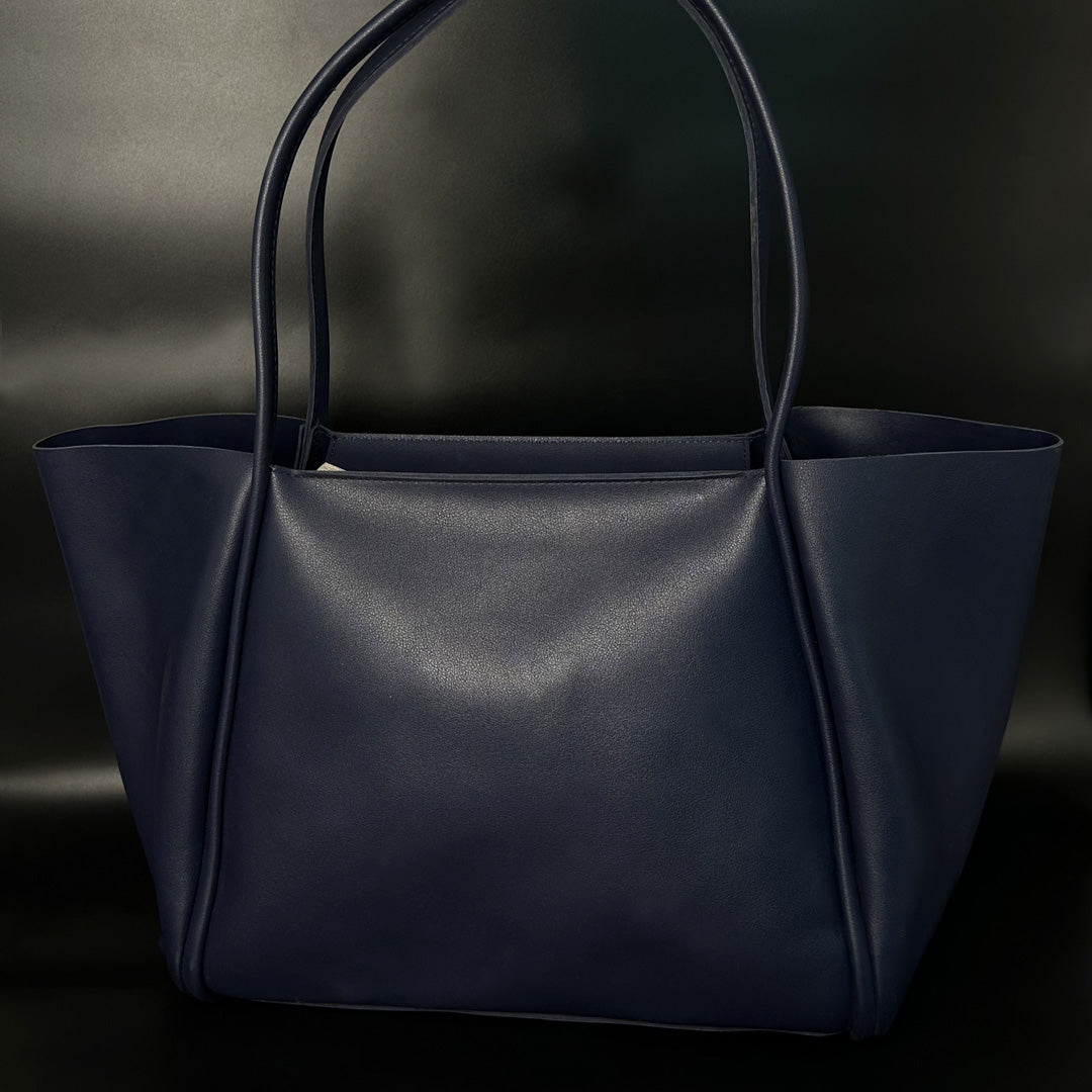 Classic Navy Blue Tote Bag