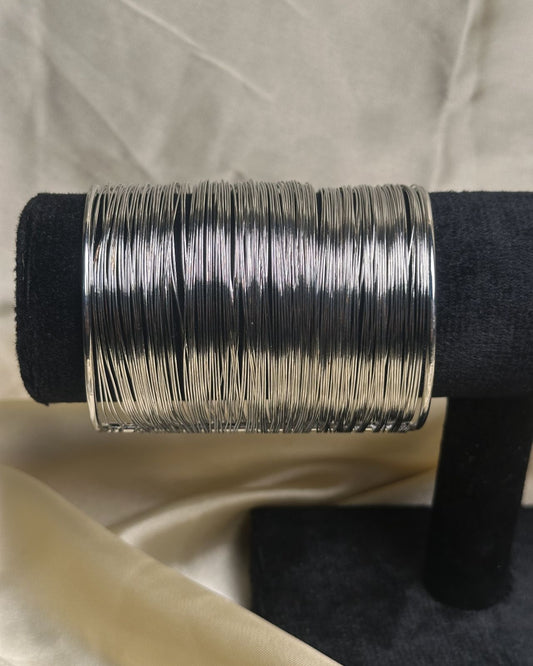 cuff bangles silver