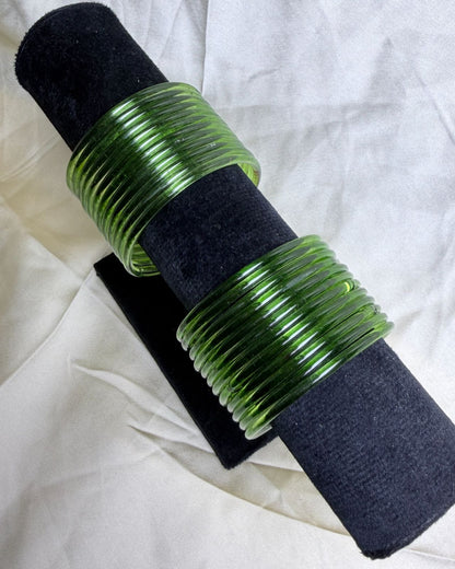 Jelly Bangles (Green)