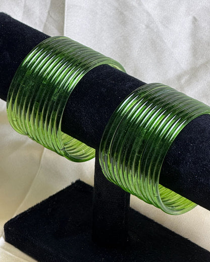 Jelly Bangles (Green)