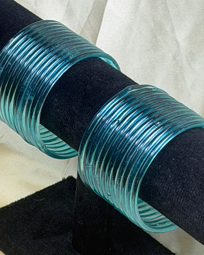 Jelly Bangles (Ocean Blue)