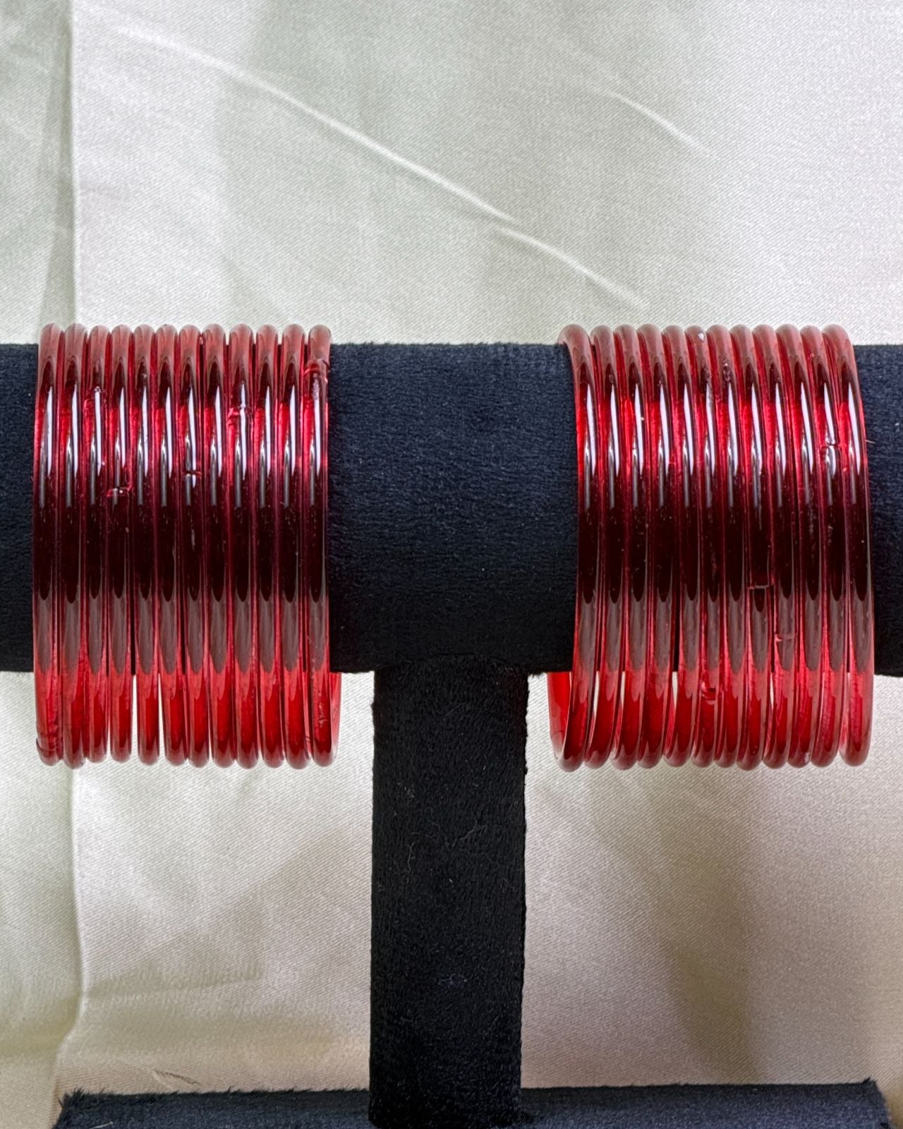 Jelly Bangles (Maroon)
