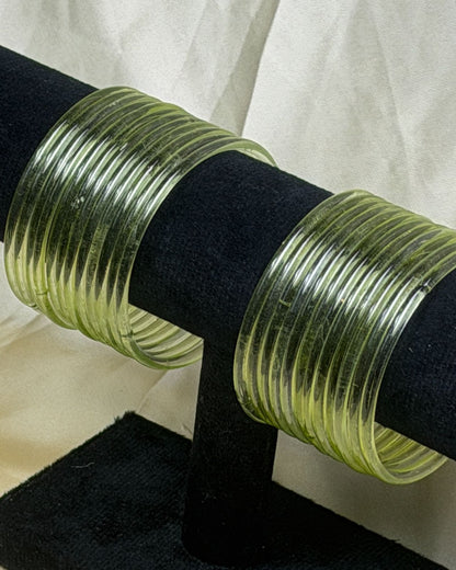 Jelly Bangles (Lime)