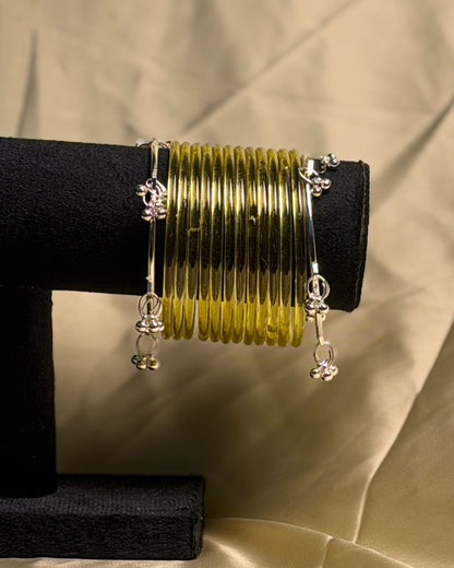 Yellow Jelly Kashmiri Set