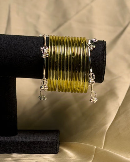 Yellow Jelly Kashmiri Set