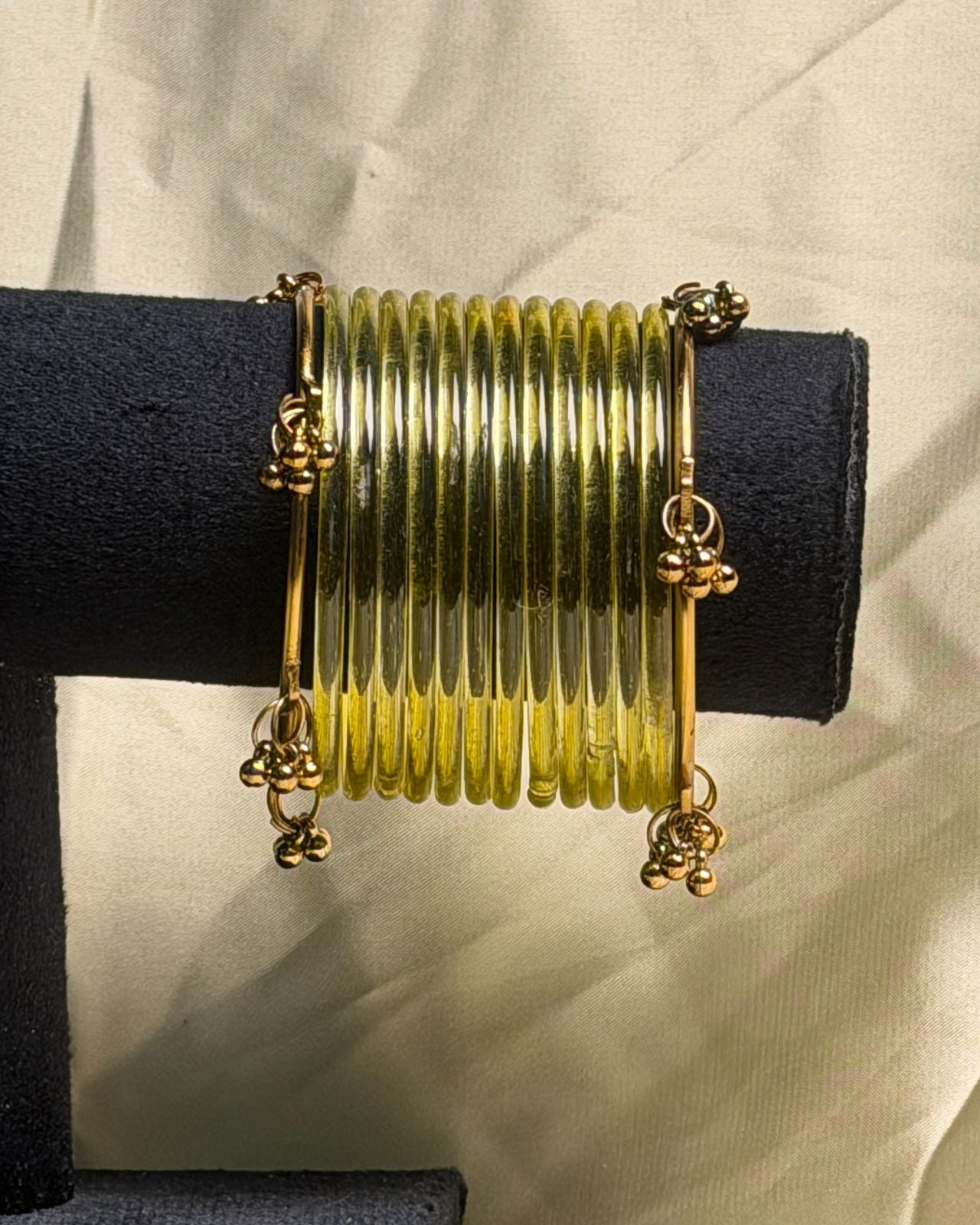Yellow Jelly Kashmiri Set