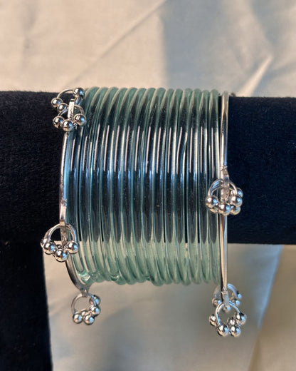 Thin Gray Jelly Kashmiri Set
