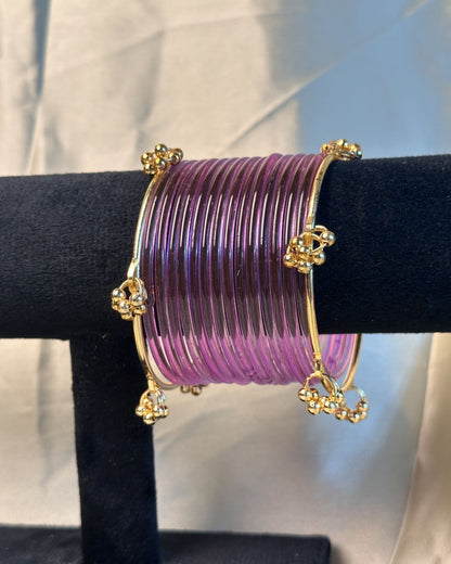 Thin Light Pink Jelly Kashmiri Set