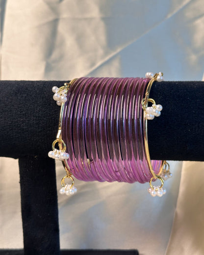Thin Light Pink Jelly Kashmiri Set